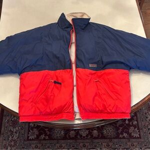 Vintage Columbia Sportswear Colorblock Jacket Red Blue Size Large